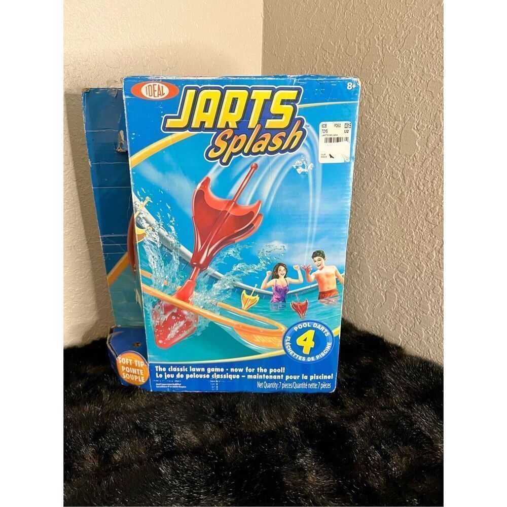 JARTS SPLASH Game w/Storage Bag Pool Safe Soft -Tip Darts by Fundex